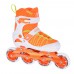 Детские раздвижные роликовые коньки Tempish Vestax (фитнес/беговые) оранжевые